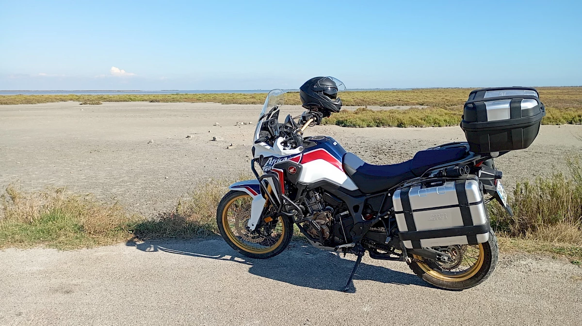 La Camargue en Africa Twin